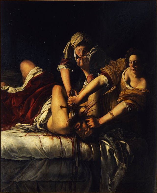 Judith Slaying Holofernes（创作于 1612 - 1613）